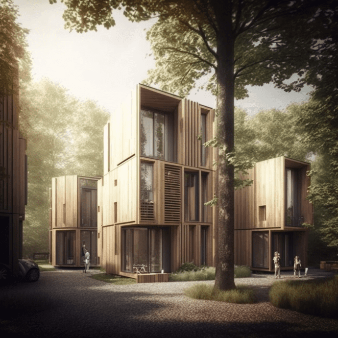 Bordeaux Blox habitat collectifs structure bois